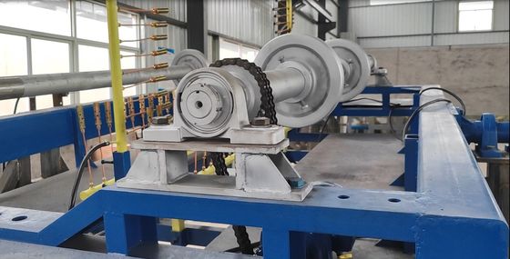 LDPE de Open Vlamrots - en - rolt Machine van Machine de Plastic Rotomolding voor Watertank 1320 Gallon