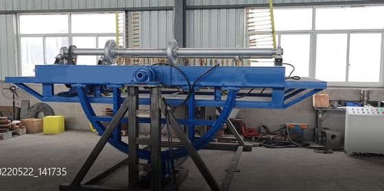 LDPE de Open Vlamrots - en - rolt Machine van Machine de Plastic Rotomolding voor Watertank 1320 Gallon