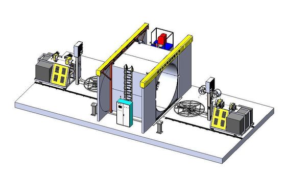 De Tank die van het Rotomouldingswater Machinependel maken typen - 2 de Oven van Wapenl 4000