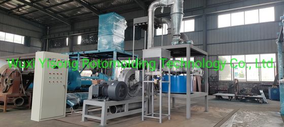 PE LDPE Pulverizer Automatische hogesnelheid 450 kg/h