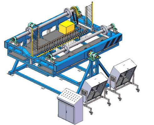 rolt de Rots van de de Sceptische put Open Vlam van 1000L 3000L - en - Machine Kleine Rotatie Vormende Machine