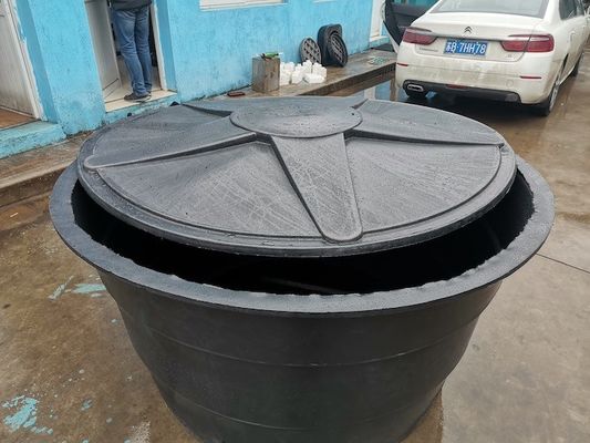 Verticale watertank Rotatiemulp Lichte staalmateriaal Plastic Septic Fuel Tank Rotatiemulp