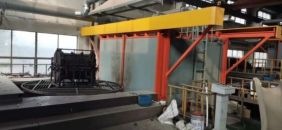 4M Oven 4000mm de Machinemateriaal van het Pendel Rotatieafgietsel