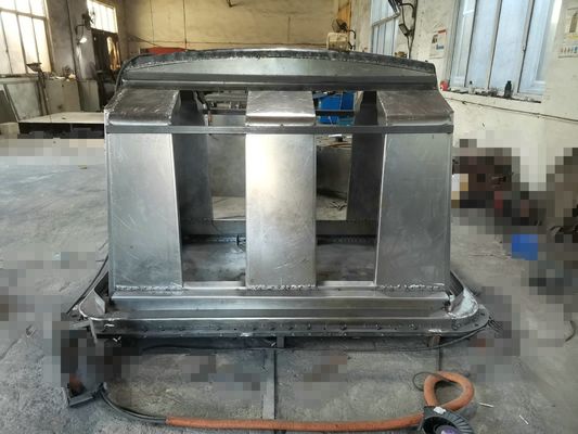 Zilveren rotomouldingvorm met betrouwbare houten verpakking