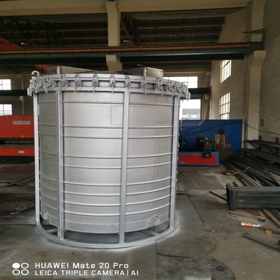 Van de de Tankvorm van het Mdpelldpe het Plastic Water Horizontale Grote Aluminium