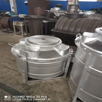 Verticale watertank zacht staalmateriaal plastic septische brandstoftank rotatievorm