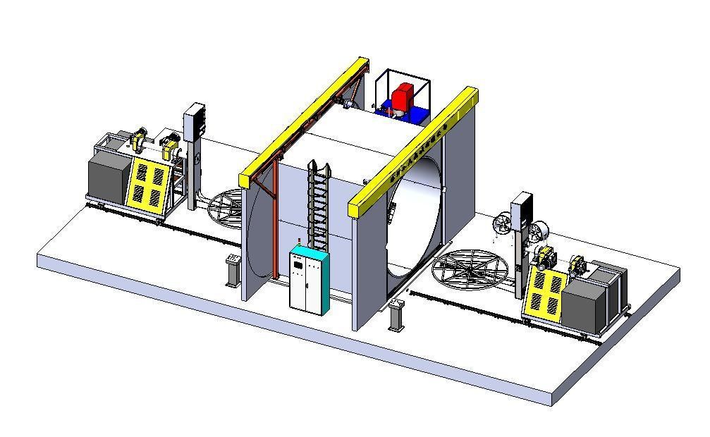 De Tank die van het Rotomouldingswater Machinependel maken typen - 2 de Oven van Wapenl 4000
