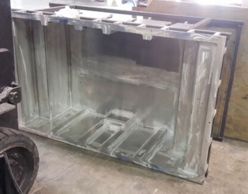 Rotomoulding-vorm van aluminiumlegering met een op maat gemaakte, glad oppervlak